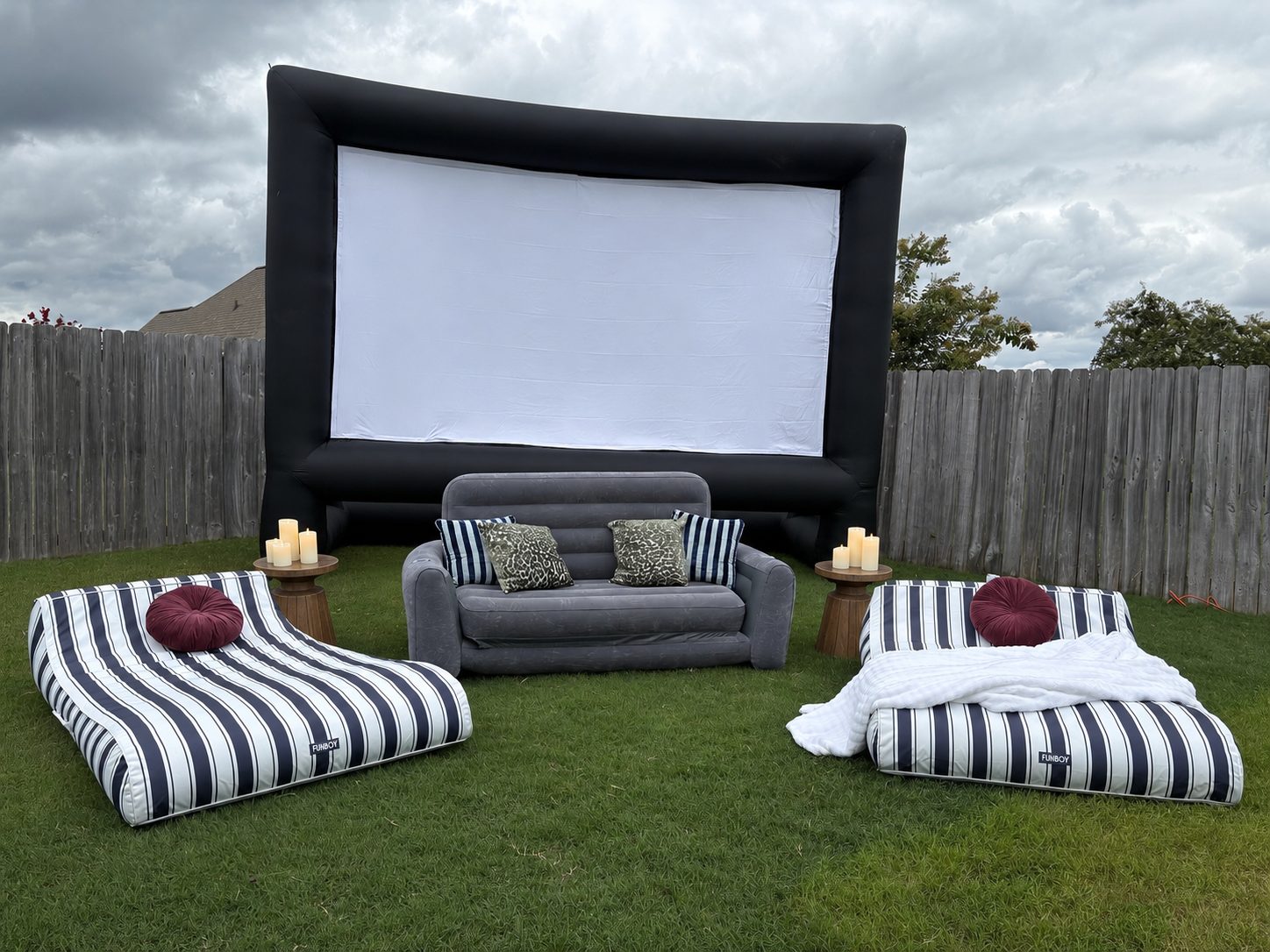 The Golden Hour outdoor movie package