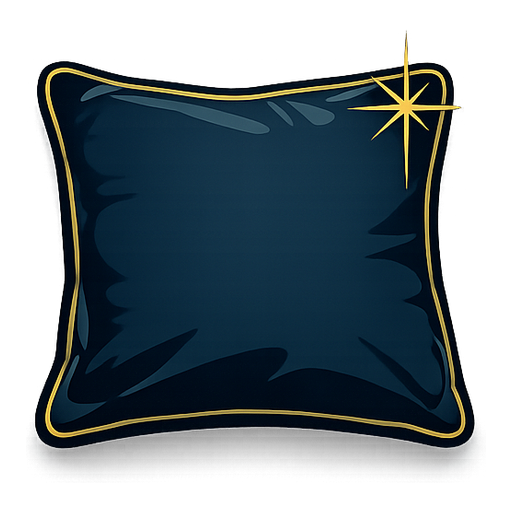 Plush decorative pillow